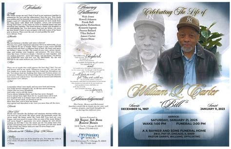 William L Carter Obituary | AA Rayner and Sons Funeral Homes