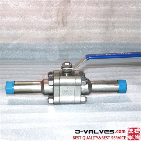 800lb 3pc Design Forged Steelf304f316 Lengthen Socket Welding Ball Valve Ball Valve And 12