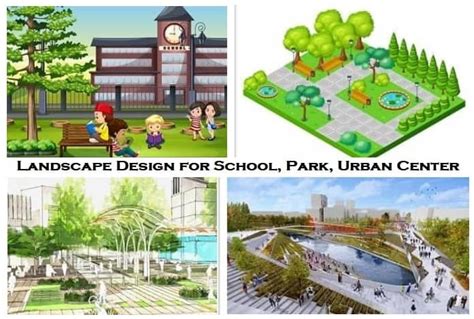 School Landscape Design Plan