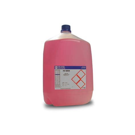 Hi R Ph Red Technical Buffer Solution X Gallon Bottles