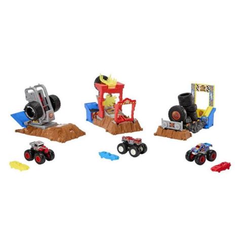 Hot Wheels Monster Trucks Arena Smashers Entry Challenge Assortment Buy Online At The Nile