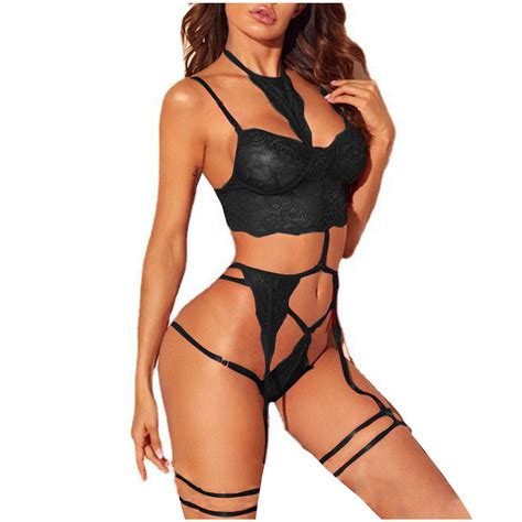 Summer Savings Clearance Yanhaigong Lingerie For Women Plus Size Christmas Women Sexy Lingerie