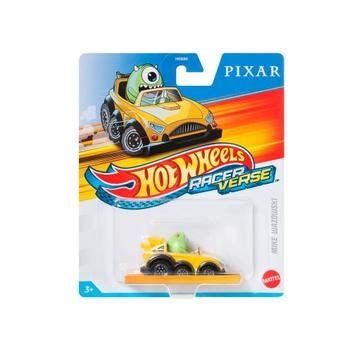 Carrinho Hot Wheels Racer Verse Pixar Mike Wazowski Hkb Carrinho De Brinquedo Magazine Luiza