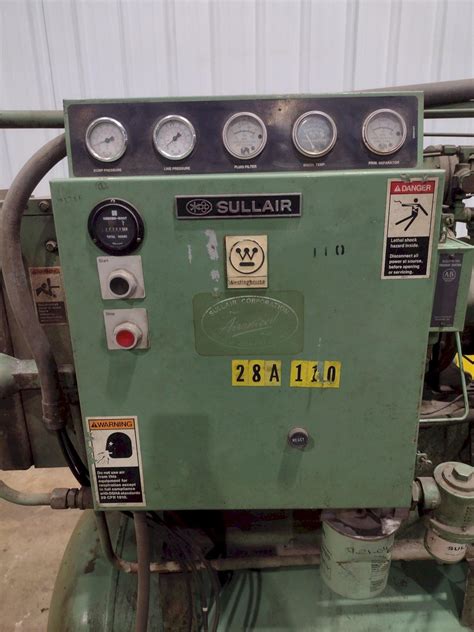 Green Air Compressor Stock 19288