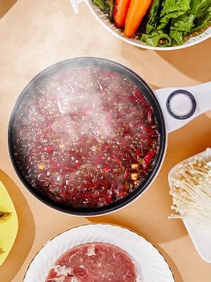 Elektrische Pfanne Vocha 1 5 L Hot Pot Kleine Dual Power