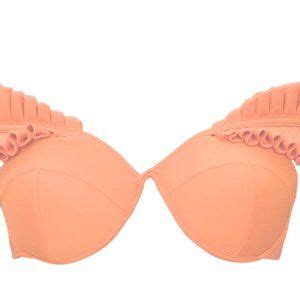 Andrea Iyamah Swim Andrea Iyamah Mulan Bikini Top Peach Lg Poshmark