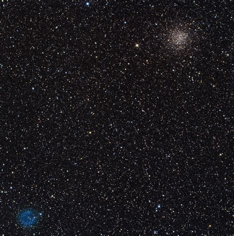 NGC 6712 (GC) and IC 1295 (PN)