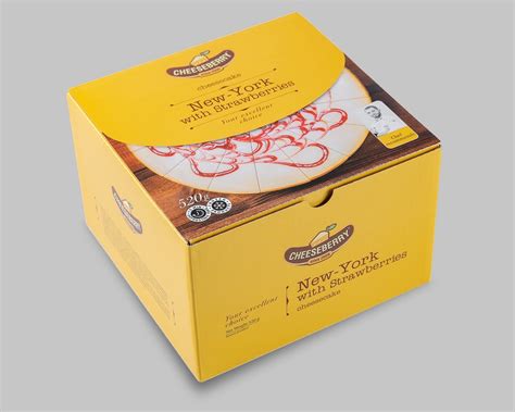 Cheeseberry Чизкейк New-York с клубникой, 520 г — купить в интернет ...