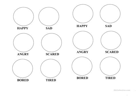 Free Printable Emotion Coloring Pages