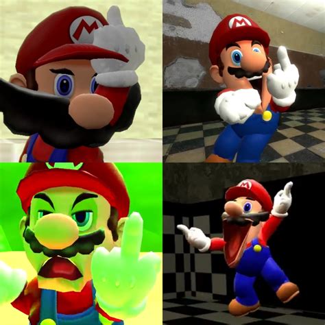 Man Mario really like to point that finger. : r/SMG4