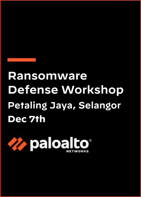 Ransomware Defense Workshop