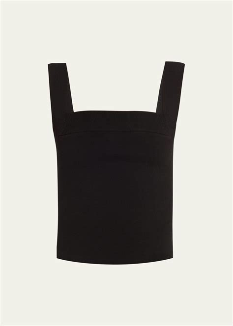 Simkhai Square Neck Tops For Women Editorialist