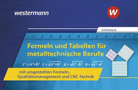 Amazon Formeln und Tabellen für metalltechnische Berufe mit