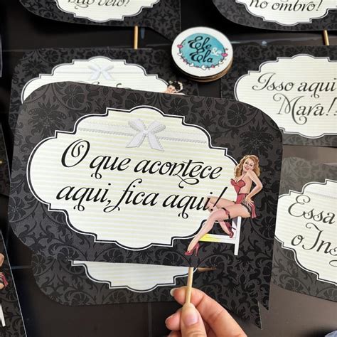 Plaquinha Ch De Lingerie Elo Produtos Especiais