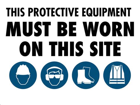 Ppe Signs Australia Mandatory Safety Ppe Signs For Hospital