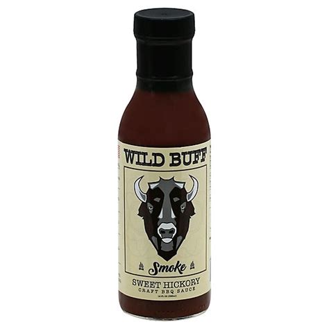 Wild Buff Bbq Sauce Smoke 12 Oz Pavilions