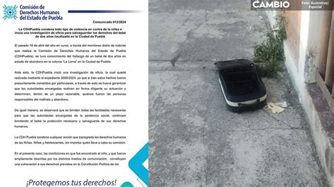 Cdh Puebla Abre Investigaci N De Oficio Por Beb Abandonado En Una Maleta