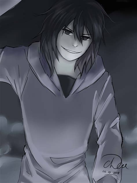 Jeff The Killer Anime Drawing