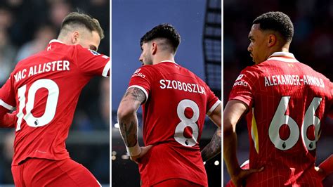 Liverpool Squad Numbers 202425 Shirt Number History