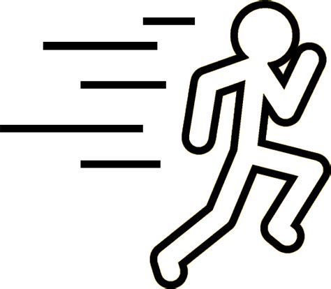 Stick Figure Running Png Image Png Mart