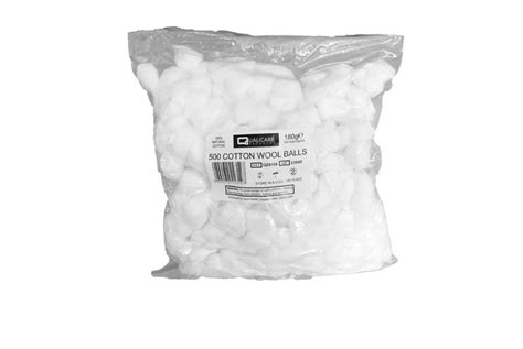 Cotton Wool Balls Bp Small Pack 500
