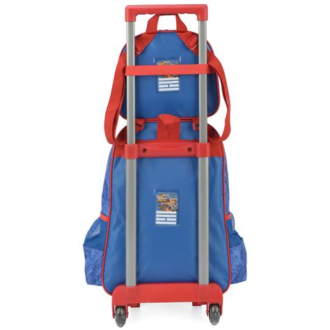 Kit Escolar Mochila Rodinhas Lancheira T Rmica Hot Wheels Lika Bijuterias