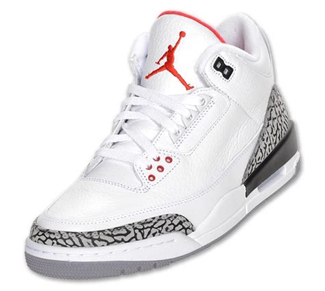 Air Jordan Iii White Cement Grey Still Available Finishline