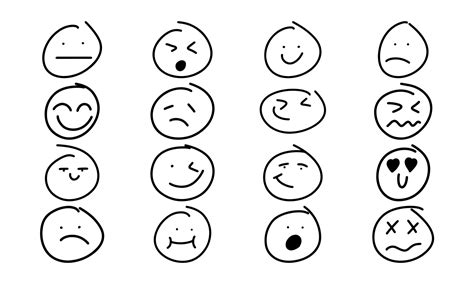 Emotion Smiley Faces