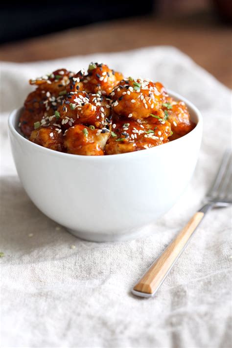 Sticky Sesame Cauliflower Recipe Vegan Richa