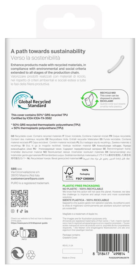 Puro Samsung Galaxy S Nude Cover Transparent Dkk