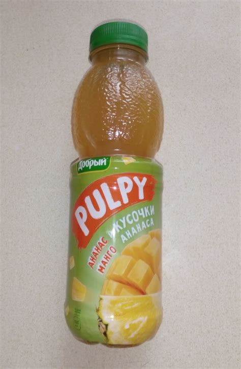 Напиток Добрый безалкогольный негазированный с соком и кусочками ...