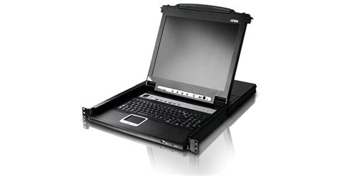 ATEN Aten CL5708M 8-Port 17" Single Rail LCD KVM Console CL5708M