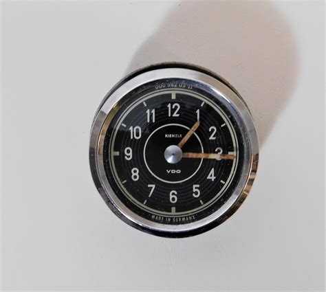 Original Germany Kienzle VDO Mercedes Benz 190SL Clock At 1stDibs Vdo