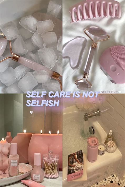 Pink Aesthetic Self Care Inspo Self Care Self Care Routine Self