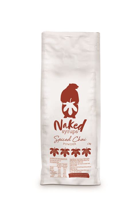 Naked Syrups Spiced Chai Neli Coffee