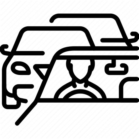 Driving Car Traffic Icon Download On Iconfinder