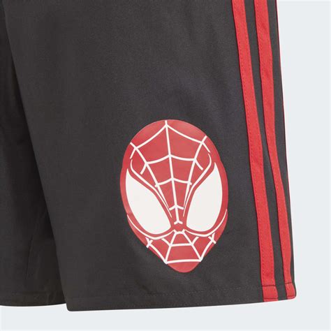 Adidas Marvel Spider Man Swim Shorts Black Adidas Uae