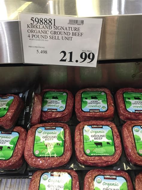 Kirkland Organic Ground Beef | Harvey @ Costco