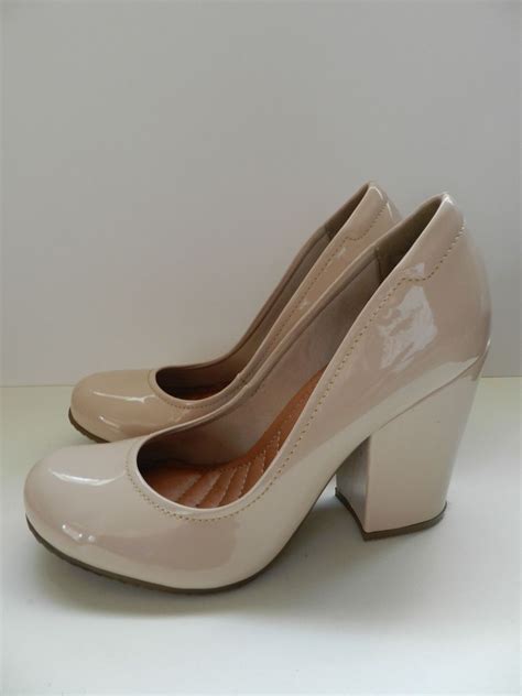 Scarpin Nude Sapato Feminino Bebecê Usado enjoei