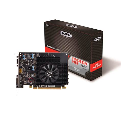 Placa de Vídeo AMD Radeon R7 240 4GB GDDR3 128bits XFX R7-240A-4TS4 ...