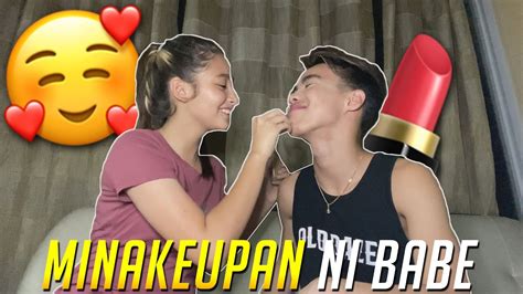 MINAKEUPAN AKO NI BABE YouTube