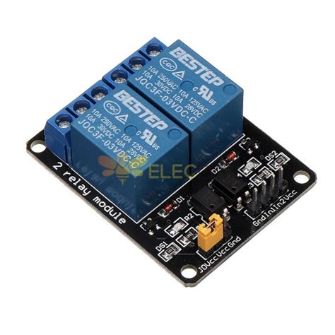 Pcs Bestep Channel V Relay Module Low Level Trigger Optocoupler