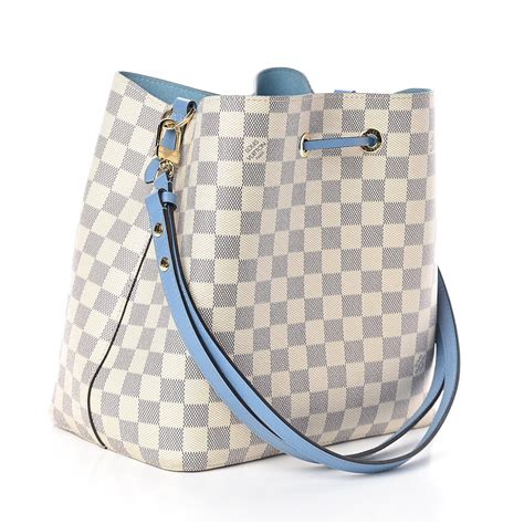 Louis Vuitton Damier Azur Neonoe Mm Blueet