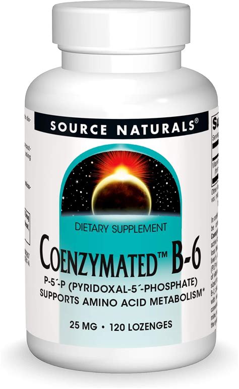 Source Naturals Coenzymated B 6 P 5´ P Pyridoxal 5