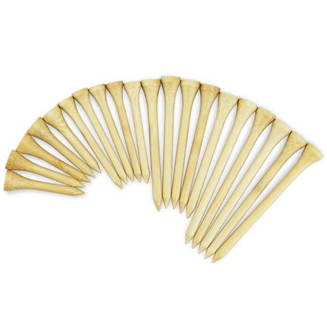 Golf Tees Bamboo 50Pcs Lot Golf Ball Holder Stronger Than Wood Tees