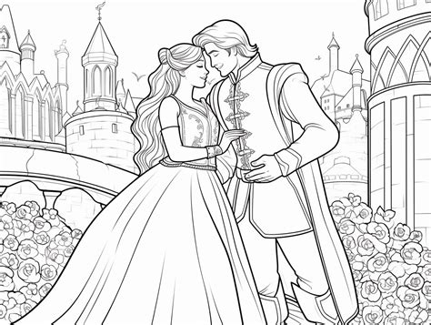 Romeo And Juliet Coloring Fun Coloring Page