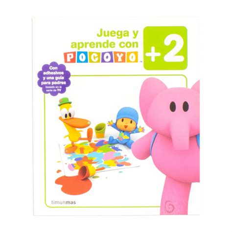 Libro De Actividades Juega Y Aprende Con Pocoyo 2 Adhesivos MR BOOKS