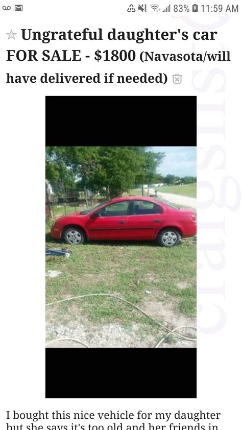 I found this while looking for a Dodge Neon : r/craigslist
