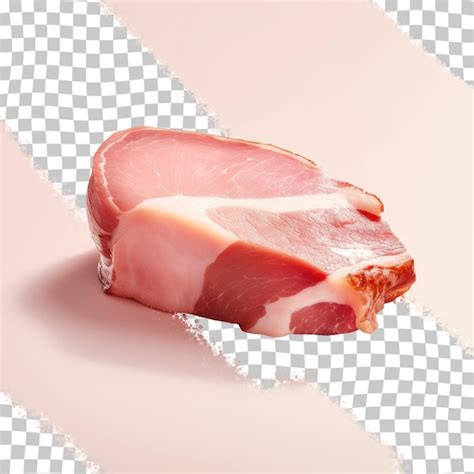 Premium Psd Pork Ham On Transparent Background