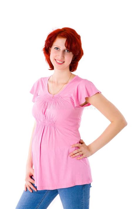 Hot Pregnant Woman Stock Image Image Of Looking Mother 9455717